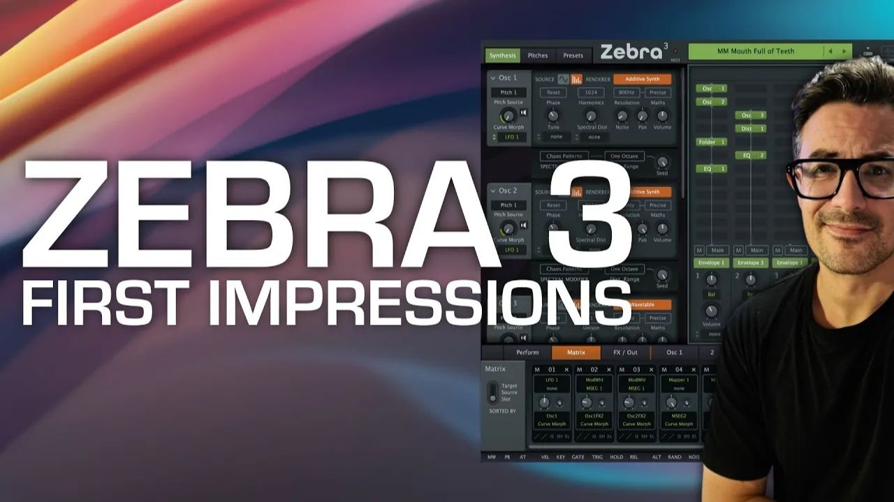 U-He Zebra 3: First Impressions