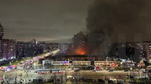 Ущерб более сотни миллионов рублей: подробности о пожаре на рынке в Петербурге
