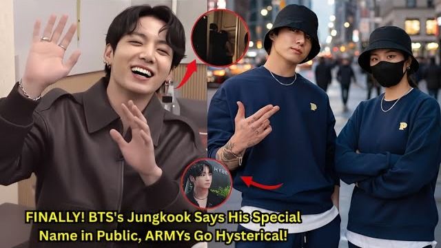 НАКОНЕЦ-ТО! Чонгук произнес имя кое-кого особенного на публике, фанаты ARMY пришли в восторг! смотреть онлайн