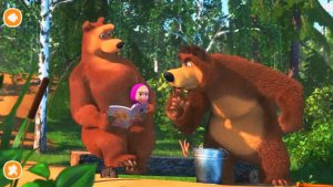 Маша и Медведь | Пазлы c Героями Мультика Маша и Медведь | Маша и Медведь Мульт-Игра Смотреть