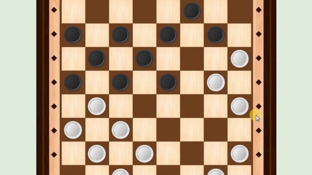 Русские шашки. Счет 6-0. Наилегчайшая победа смотреть онлайн