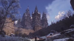 Зимний день в Хогвартсе  - Расслабляющая атмосфера и музыка из игры Хогвартс наследие