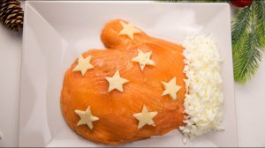 САЛАТ "ВАРЕЖКА" Вкусный САЛАТ на НОВЫЙ ГОД 2026 - Красивый САЛАТ на НОВОГОДНИЙ СТОЛ 2026