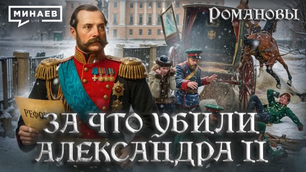 Александр II: За что убили императора? / Романовы / МИНАЕВ