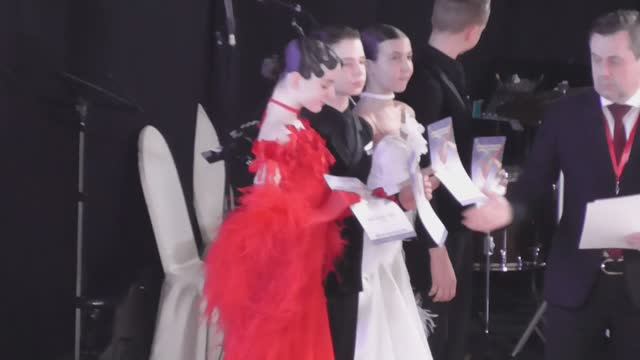 Награждение после 2-го отделения