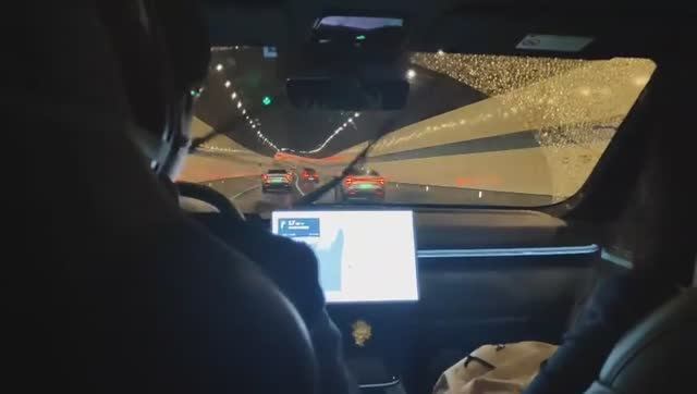 Автомобильный тоннель в городе Ханчжоу (Китай) | © 2025