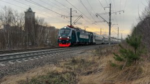Запуск Буревестника. Поезда во Владимире: переменный и постоянный токи, декабрь 2025 года