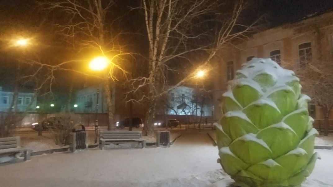 Ты на звонки не отвечай .Арт-обьект Зелёная шишка.Красноярск смотреть онлайн