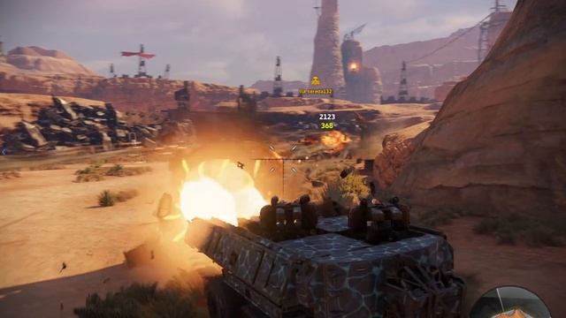 Crossout. Вторжение на низких Омах.