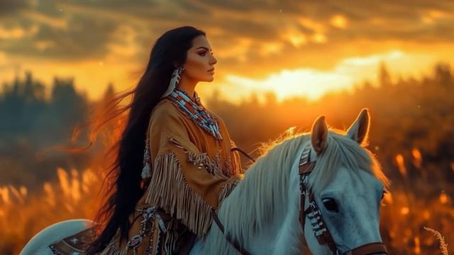 Священные ветры - Медитативная музыка на флейте коренных американцев, фоновая музыка смотреть онлайн