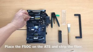 Монтаж привариваемого коннектора на дроп-кабель с помощью Ilsintech SWIFT KF4A с HS-IN и HF4-SC/FC