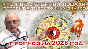 ЧТО ГОТОВИТ ГОД ОГНЕННОЙ ЛОШАДИ ДЛЯ ВОСТОЧНЫХ ЗНАКОВ - ПРОГНОЗ НА 2026 ГОД ОТ АЛЕКСАНДР ЗАРАЕВА