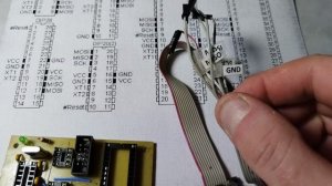 Программатор AVRISP , панельки для микроконтроллеров