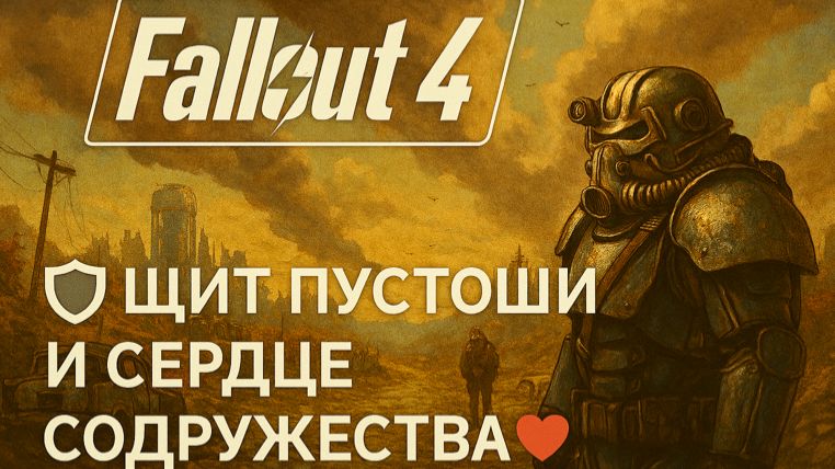 Fallout 4 - Щит пустоши и сердце Содружества 🛡️❤️ смотреть онлайн