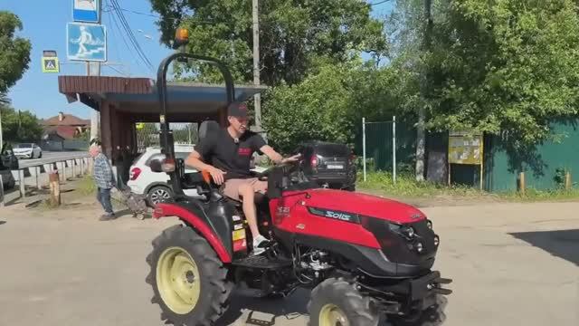 Новинка на рынке! Минитрактор Solis-Yanmar смотреть онлайн