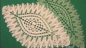 САЛФЕТКА ЛИСТ ПАПОРОТНИКА. ЧАСТЬ 3