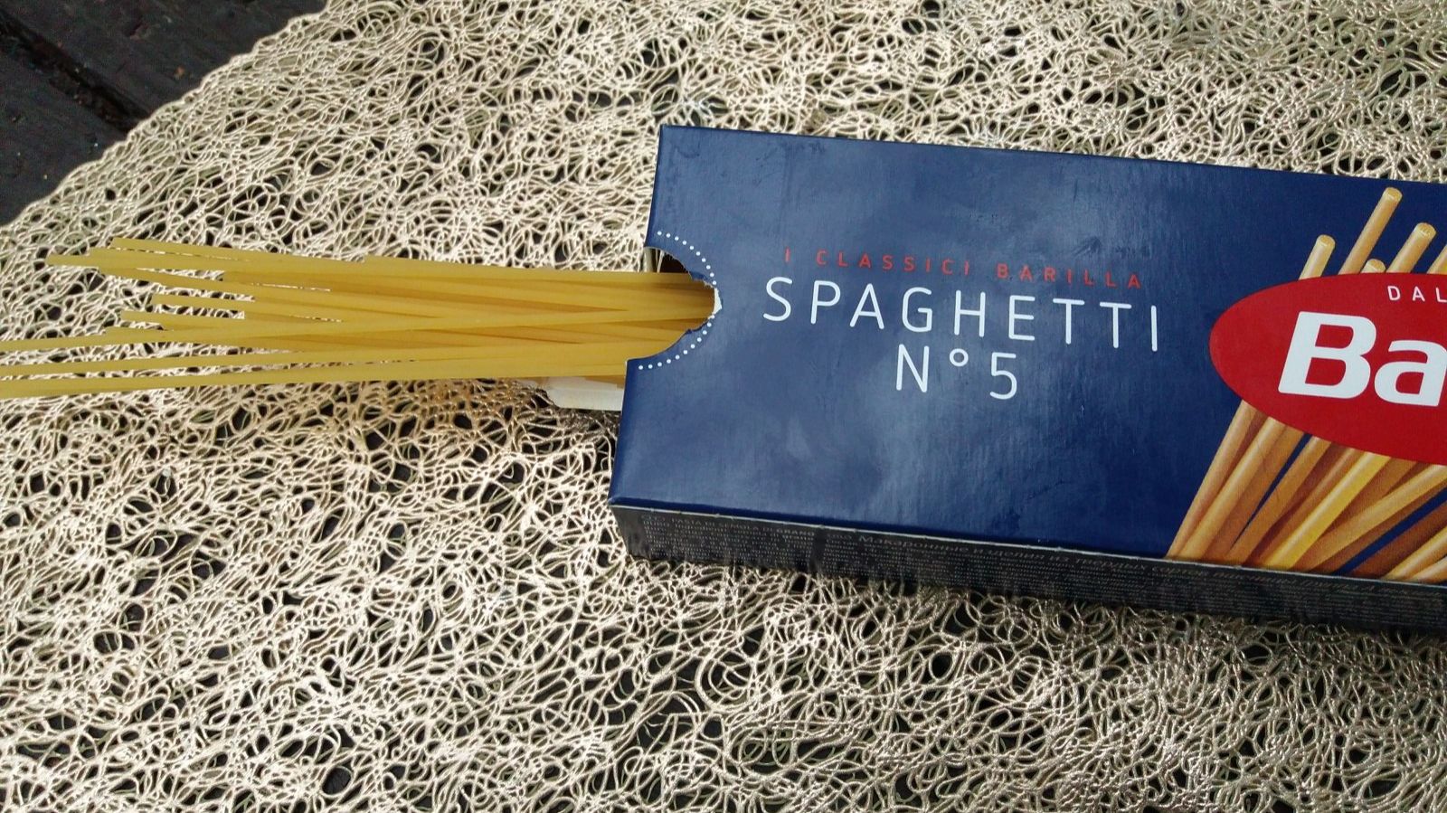 Таймер для варки спагетти от Barilla