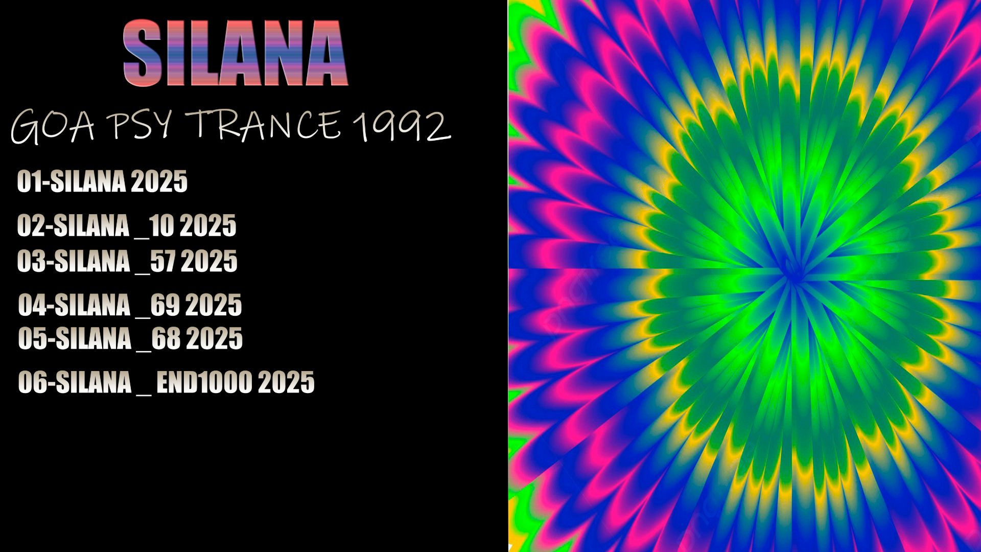 GOA & PSY TRANCE SILANA 2025