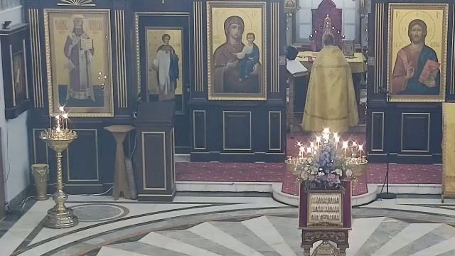 11.12.2025 Божественная Литургия. Четверг. Седмица 27-я по Пятидесятнице. смотреть онлайн