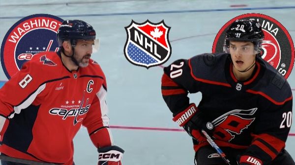 ХОККЕЙ НХЛ.  ВАШИНГТОН - КАРОЛИНА.  ТЕКСТОВАЯ ОНЛАЙН ТРАНСЛЯЦИЯ.