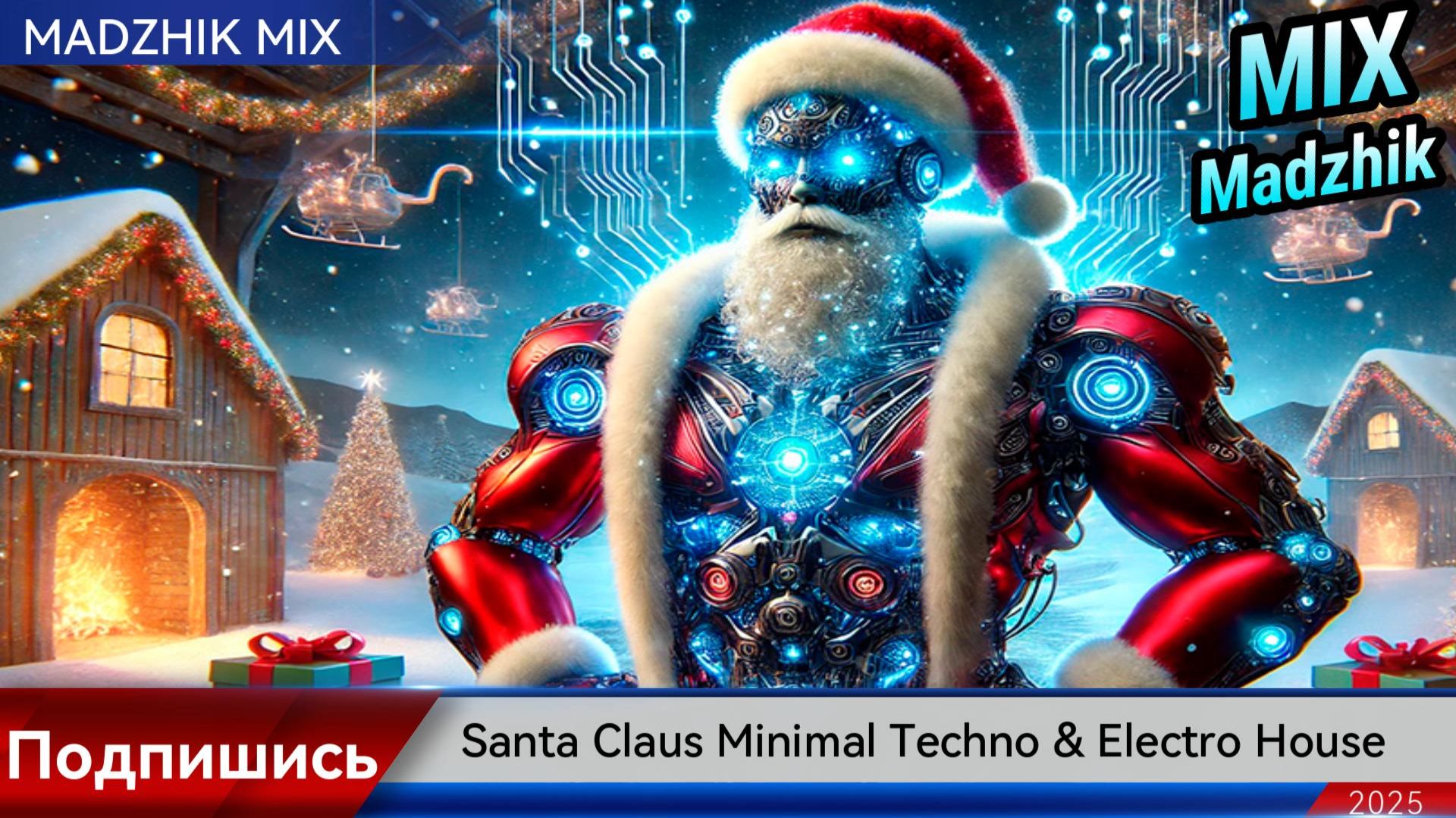 Santa Claus Minimal Techno & Electro House смотреть онлайн
