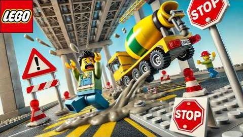 Неисправность Бетономешалки LEGO – Почему Она Переливается Через Край смотреть онлайн
