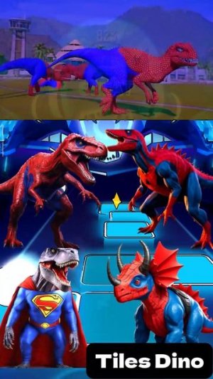 КТО САМЫЙ КРУТОЙ? - Мультики про Динозавров уровень 81 | МУЛЬТФИЛЬМЫ ДИНОЗАВРЫ в Tiles Hop
