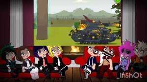 реакция моя геройская академия на Кв-54 Геранд (2/2 часть)