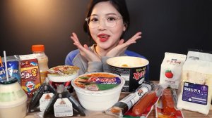 🔥🍲 Мукбанг и Mukbang : ИДЕАЛЬНЫЕ КОМБО ИЗ КОРЕЙСКОГО МИНИ-МАРКЕТА! 🏪✨ | ASMR