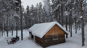 ТАЕЖНАЯ ЖИЗНЬ У РЕКИ В -20. ТАЕЖНЫЕ МГНОВЕНИЯ. СЮДА ХОЧЕТСЯ ВЕРНУТЬСЯ. ЧАСТЬ3