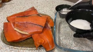 Нерка слабосоленая в домашних условиях