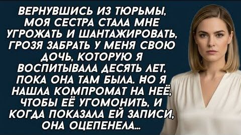Истории из жизни| Вернувшись из тюрьмы, моя сестра стала мне... |Аудио рассказы|Жизненные истории смотреть онлайн