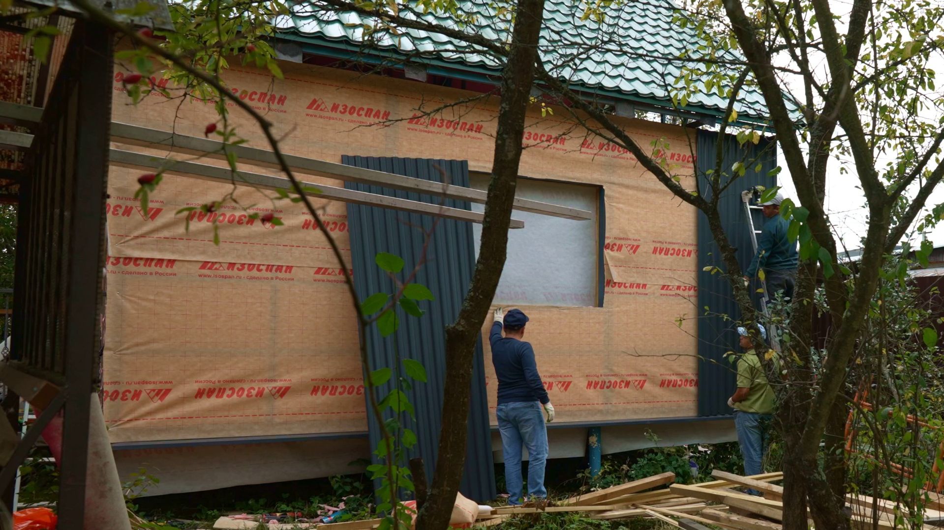 Как утеплить каркасный дом из металла