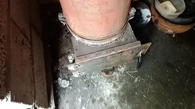 Котел отопление собственного изготовления на отработаном масле смотреть онлайн