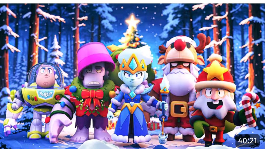 ПОЛНОМЕТРАЖНЫЙ ФИЛЬМ BRAWL STARS "НОВОГОДНИЙ ПЕРЕПОЛОХ" смотреть онлайн