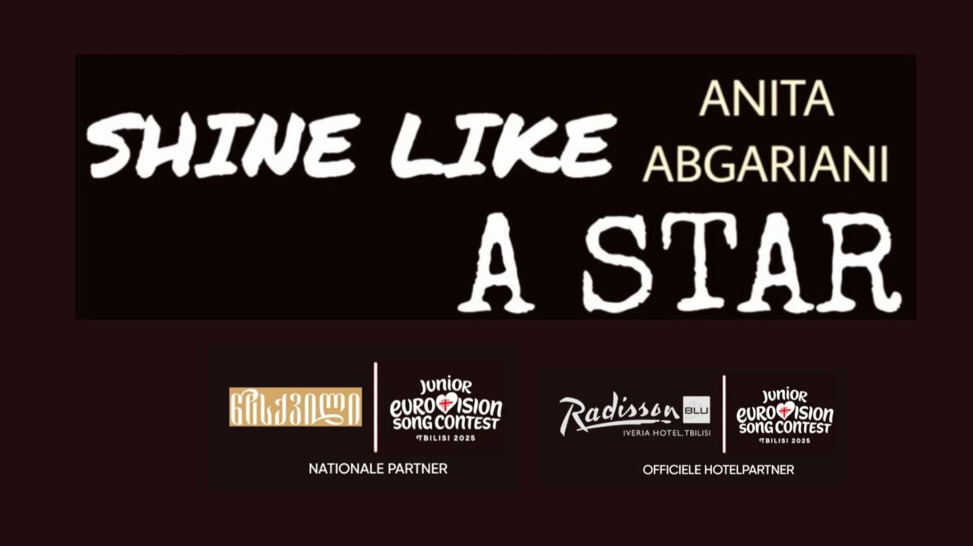 Anita Abgariani - Shine Like a Star naar Radisson Blu & Tsiskvili