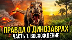 ВСЯ ПРАВДА О ДИНОЗАВРАХ:  ЧАСТЬ 1