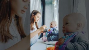 зимний влог с реборном