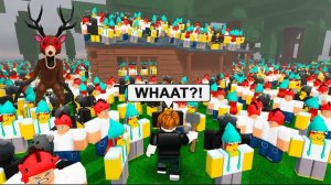 Что?! АРМИЯ ДЕТЕЙ в «99 ночей в лесу» Анимация Роблокс