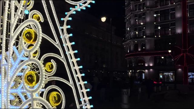 🎄Москва рождественская ночь праздничная прогулка по огням столицы✨ смотреть онлайн