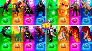 Динозавры МЕГАМИКС 249-252 уровни - Мультики про Динозавров | МУЛЬТФИЛЬМЫ ДИНОЗАВРЫ в Tiles Hop