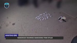 Namangan shahrida bangixona fosh etildi