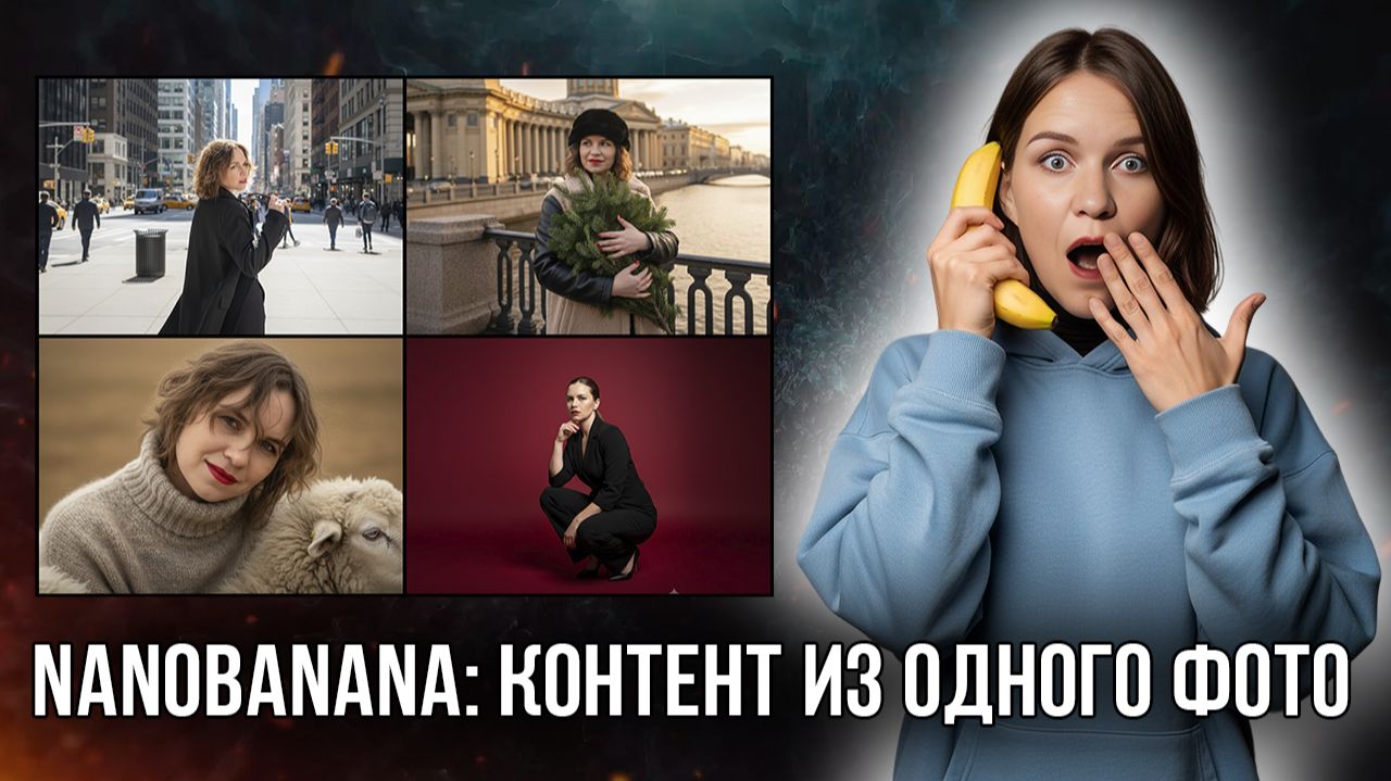 Как экспертам делать много контента из 2–3 фото: мой честный обзор NanoBananaPro для соцсетей смотреть онлайн