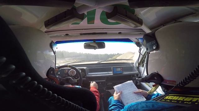 Ралли. Рано осадился