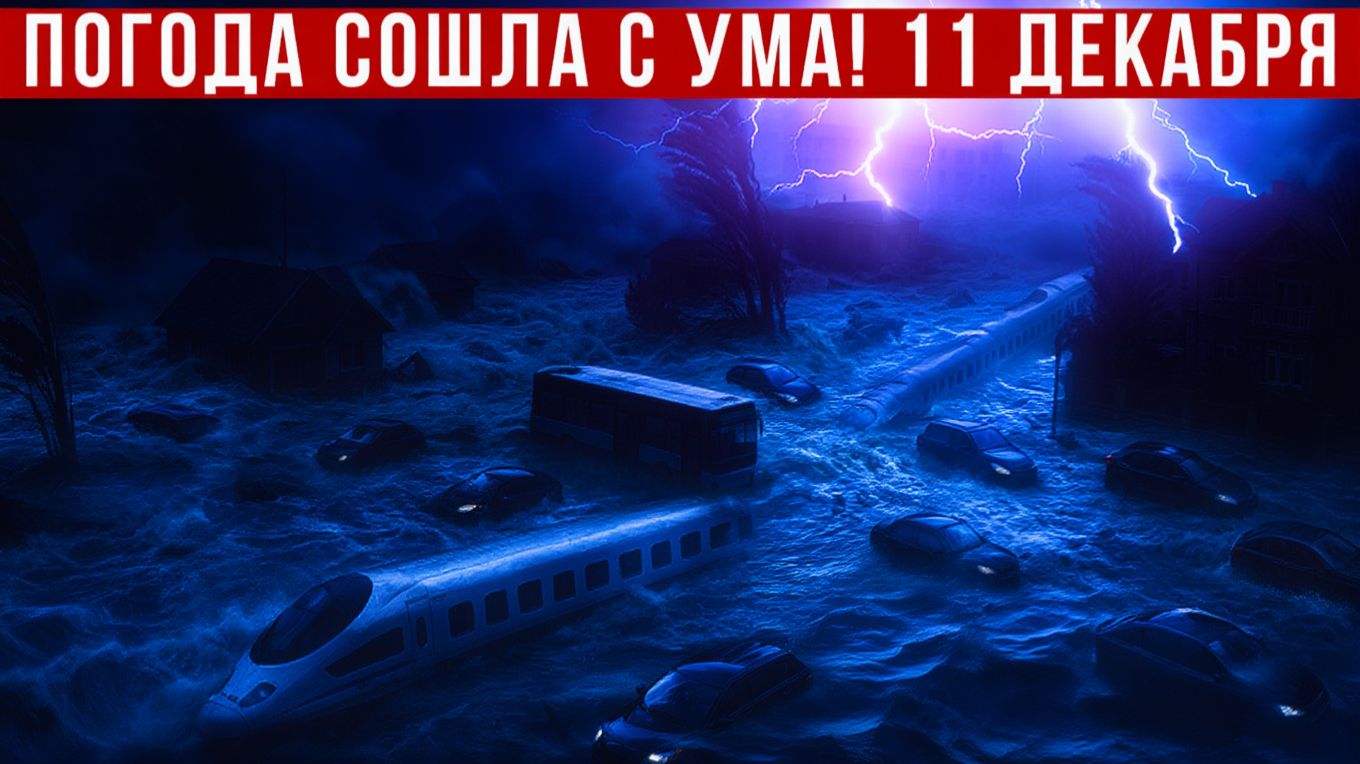 Новости Сегодня 11.12.2025 - Катаклизмы сегодня, ЧП, События дня Россия США Китай Индия Европа смотреть онлайн