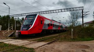 ЭС104 035 "Финист" Новый Петергоф - Калище (Сосновый Бор) [АРХИВ]