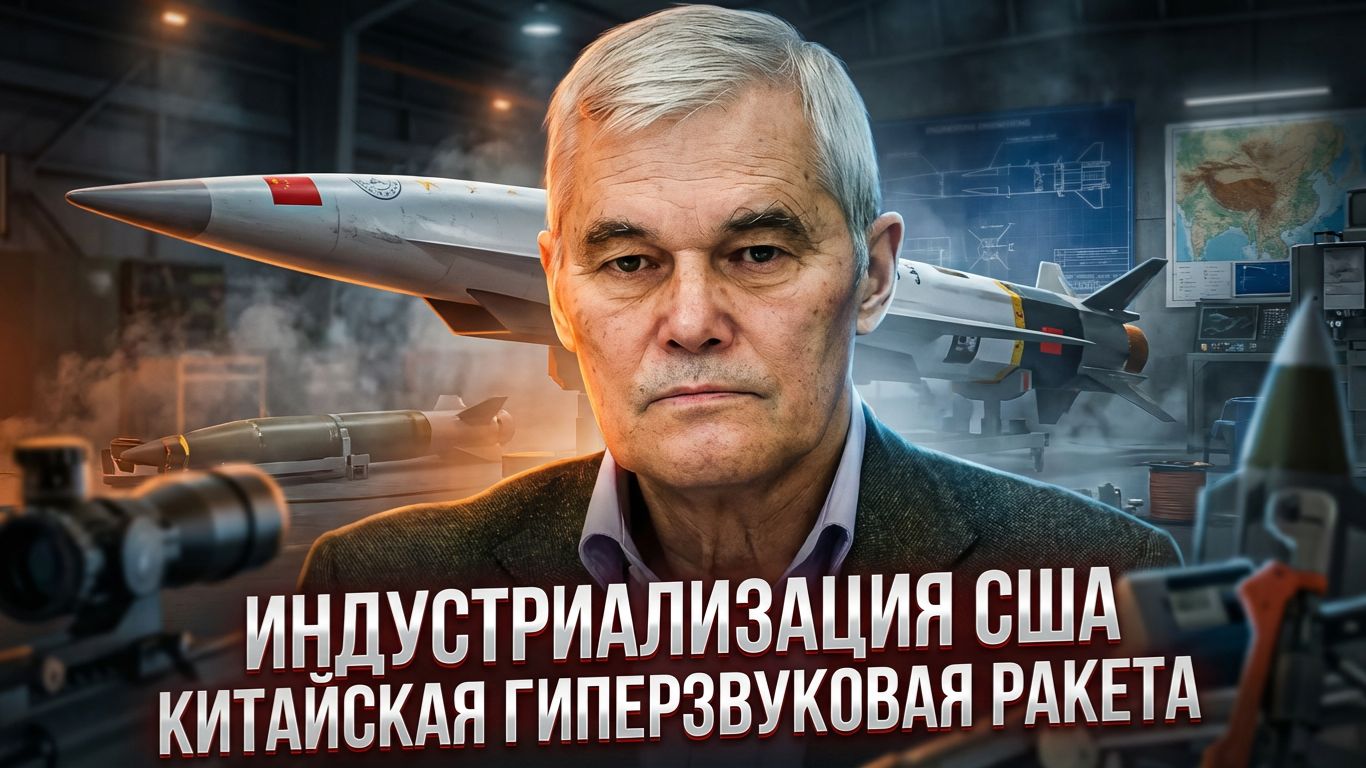 Константин Сивков | Индустриализация США. Китайская гиперзвуковая ракета смотреть онлайн