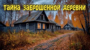 Тайна заброшенной деревни. Таежная история.