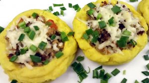 Супер рецепт картошки!Отличное ГОРЯЧЕЕ БЛЮДО на ПРАЗДНИЧНЫЙ Стол -" Картофельные Гнезда"