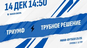 Триумф - Трубное решение